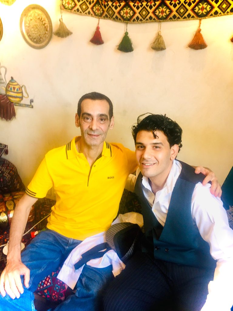 الفنان احمد جمال حلاوه يبدع في روح كعب عالي لقاء خاص يجمع الفنان أحمد جمال حلاوة بالفنان محمود فارس