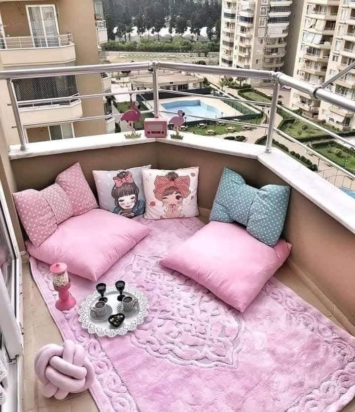 أفكار وتدابير وجيهة للإفادة والاستفادة من الشرفات / الفكرة 12