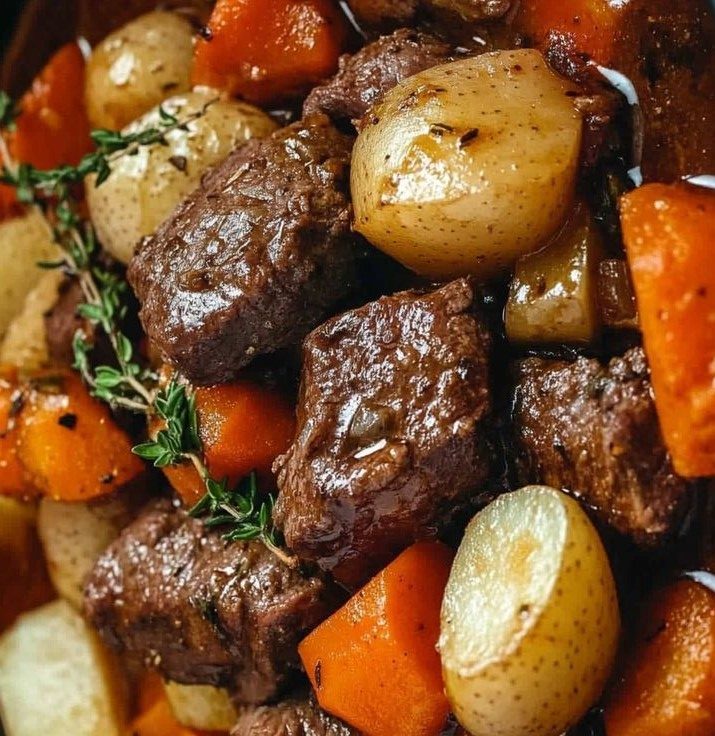 غراتان البطاطا بمفروم الدجاج