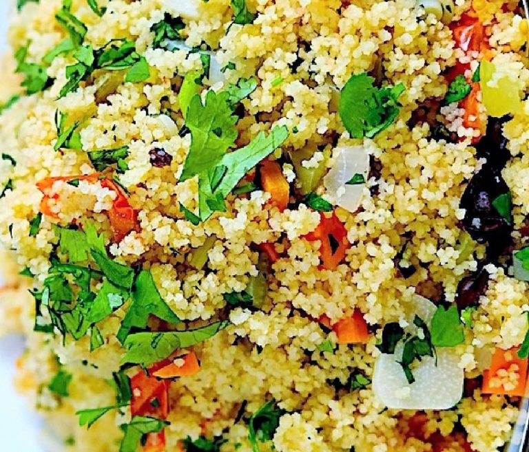 سلطة الكسكسي بالخضار