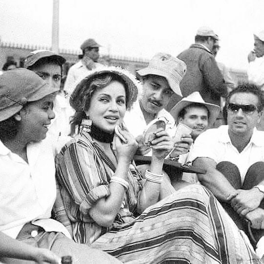 الفنانة هند رستم في صورة نادرة لها