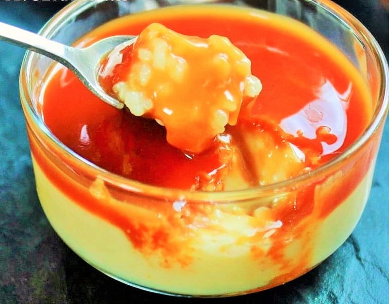 بودينغ "كريمة" الأرز بالكراميل المملح