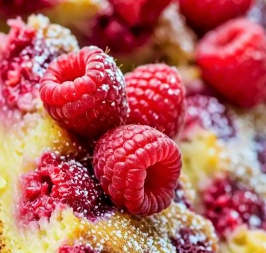 وصفة كيكة التوت البري بالجبنة