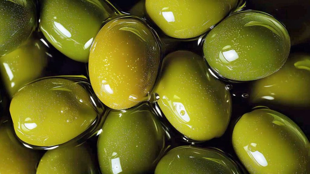 الماء والزيت والملح والخل لتعليب بعض الخضار الموسمية كالزيتون