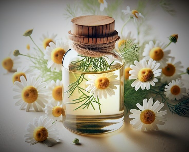 ماء زهر البابونج الروماني المقطر