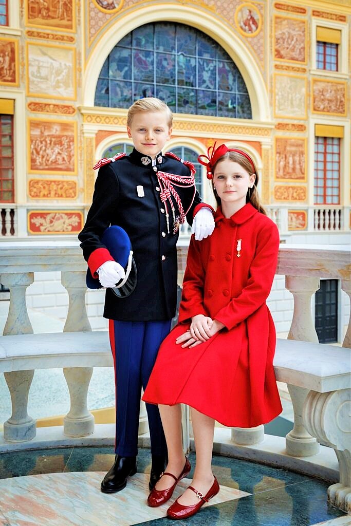 ، الأميرة غابرييلا وولي العهد الأمير جاك