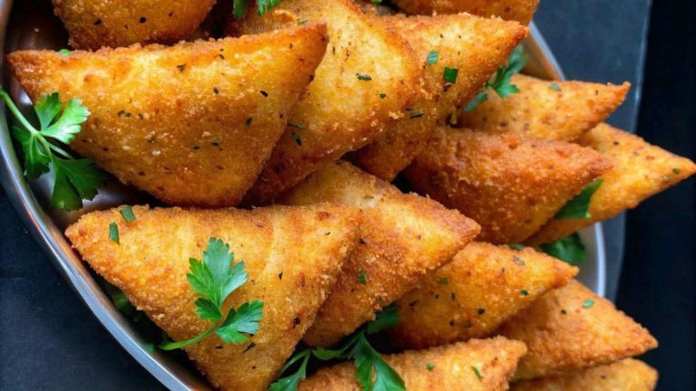 سمبوسة الجبن بالجوز