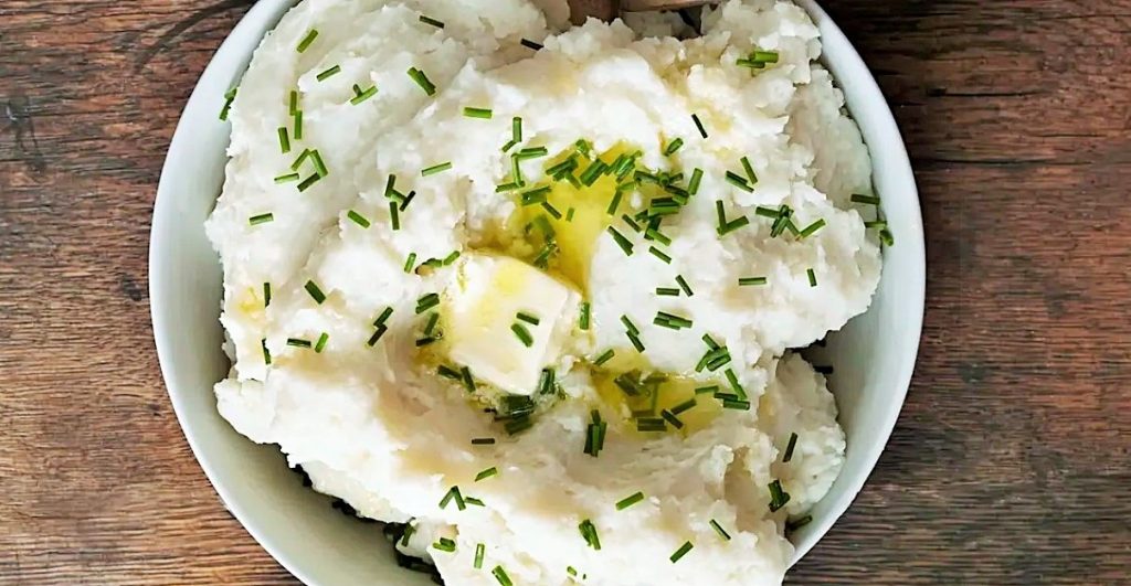 عصيدة البطاط الصحية بدون سلق أو طبخ