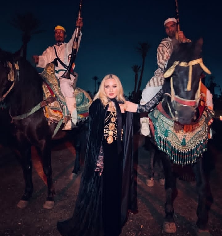 مادونا في مراكش بدعوة رسمية من المملكة المغربية